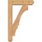 Ekena Millwork Balboa Craftsman Smooth Bracket w/ Offset Brace, Western Red Cedar, 5 1/2"W x 20"D x 32"H BKT0604X20X32BOA04SWR - alternate 3